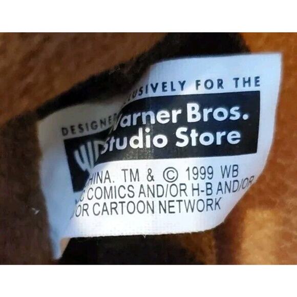 1999 Warner Brothers WB Wiley Wile E Coyote Stuffed Animal Plush Toy Replacement - Picture 4 of 6